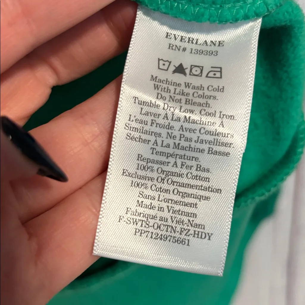 NWOT Everlane The Track Organic Cotton Hoodie - Image 5