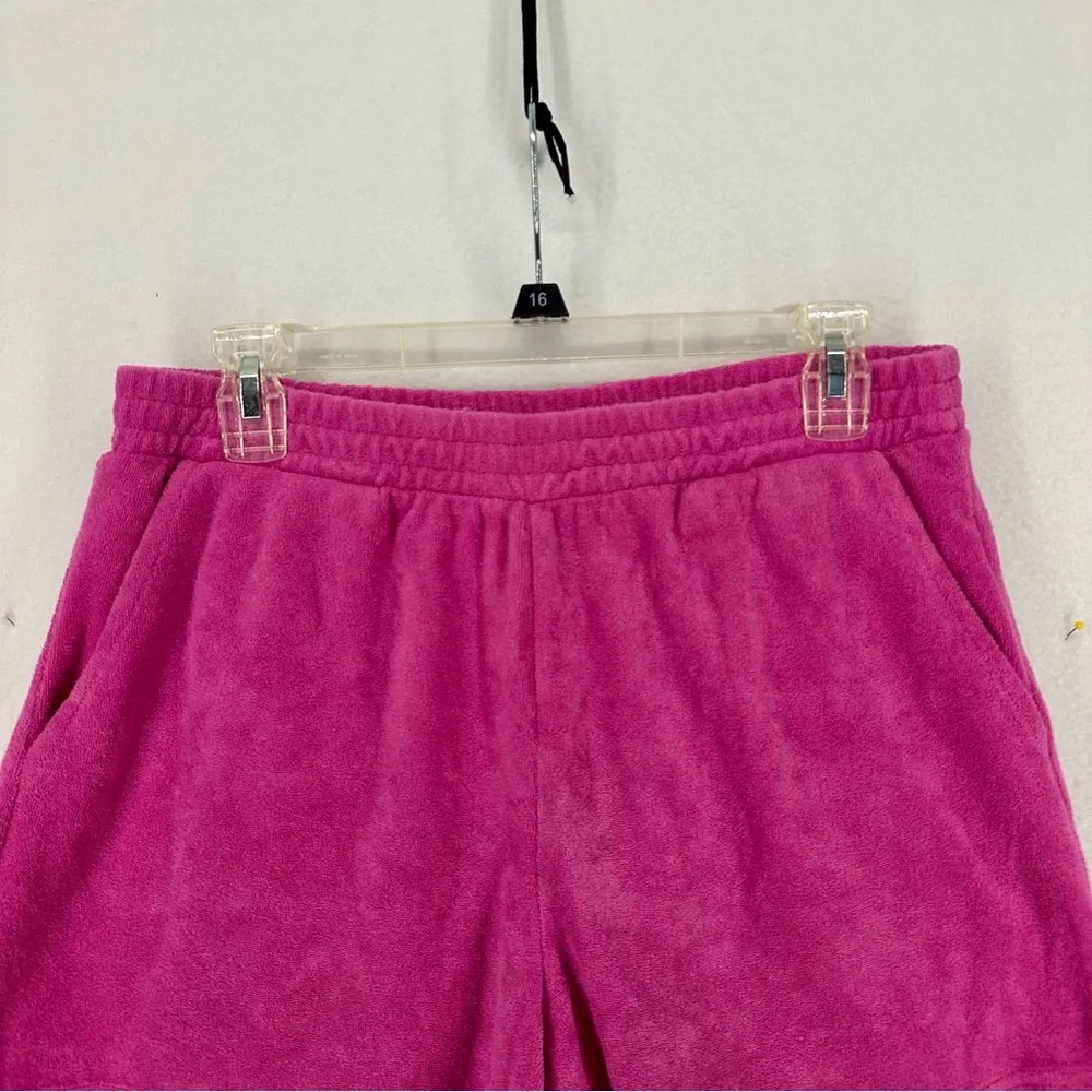 Gap  Terrycloth Pull-on Casual Shorts Womens M Pink - Image 2