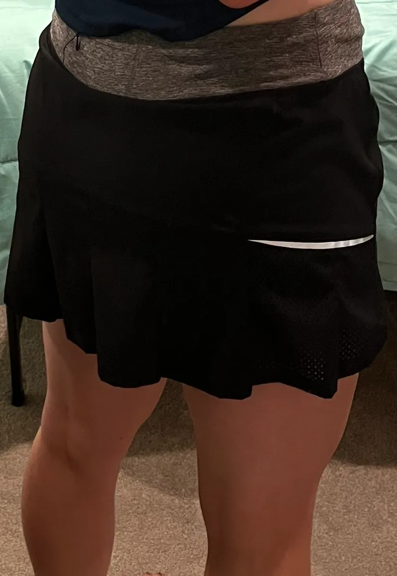 Black Tennis Skirt - Image 3
