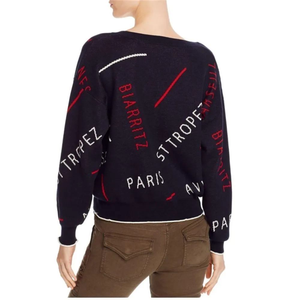 Joie Wilhelmina Sweater MIDNIGHT NWT - Image 2