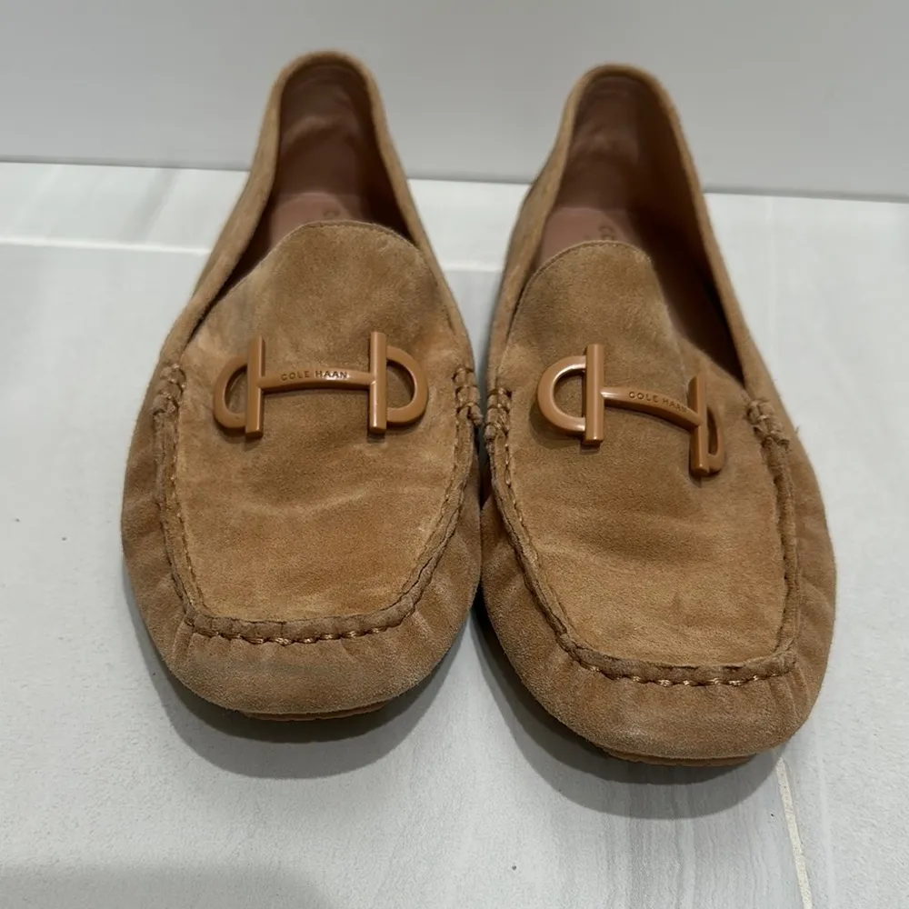 Cole Haan Light Brown Suede Loafers - Image 6