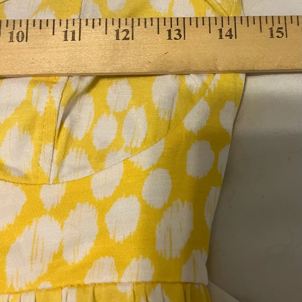 GUESS Yellow Sleeveless Mini Spaghetti Strap bodice top in medium - Image 6