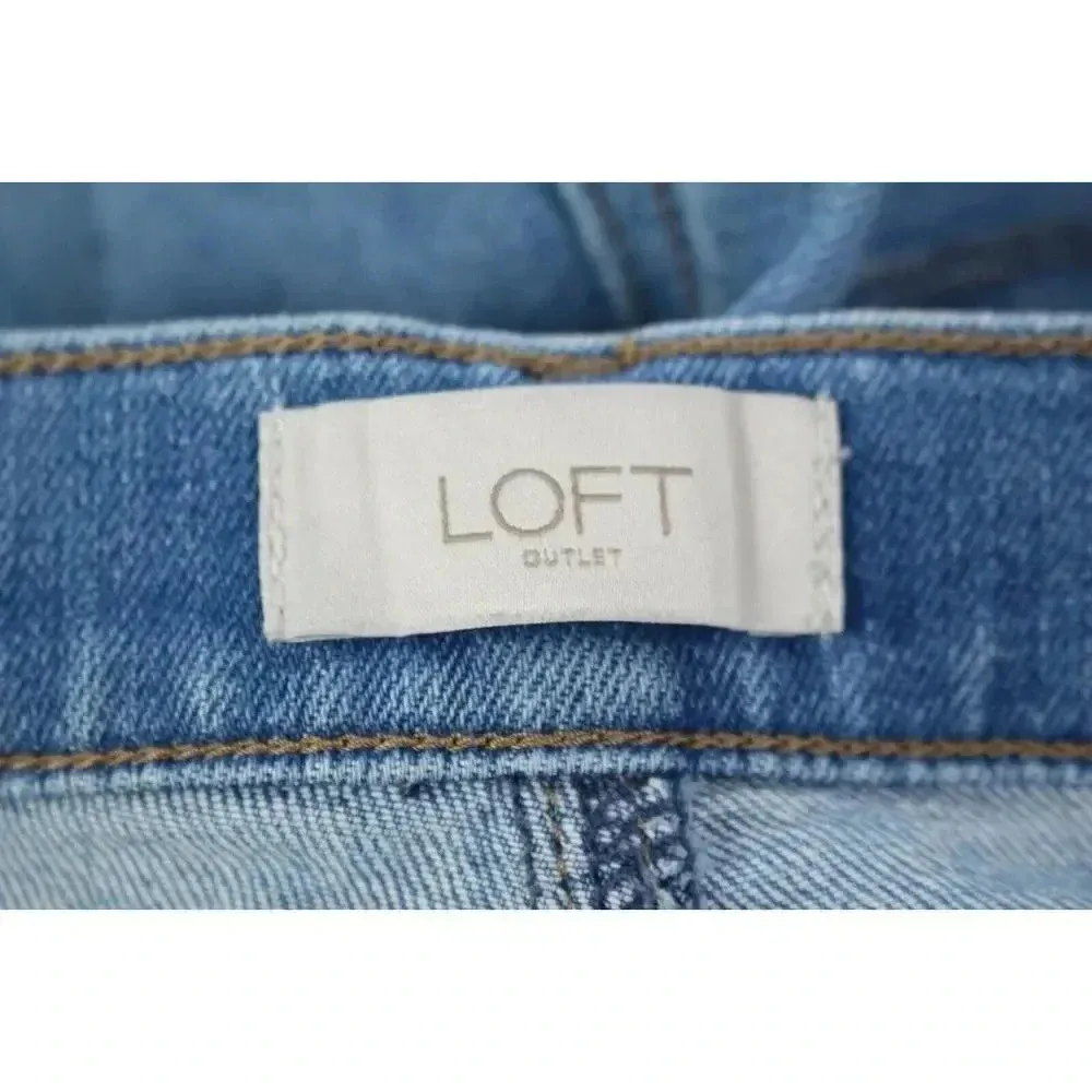 Ann Taylor Loft Jeans - Women's Ann Taylor Loft Modern Crop Jeans Size 28/6 - Image 7