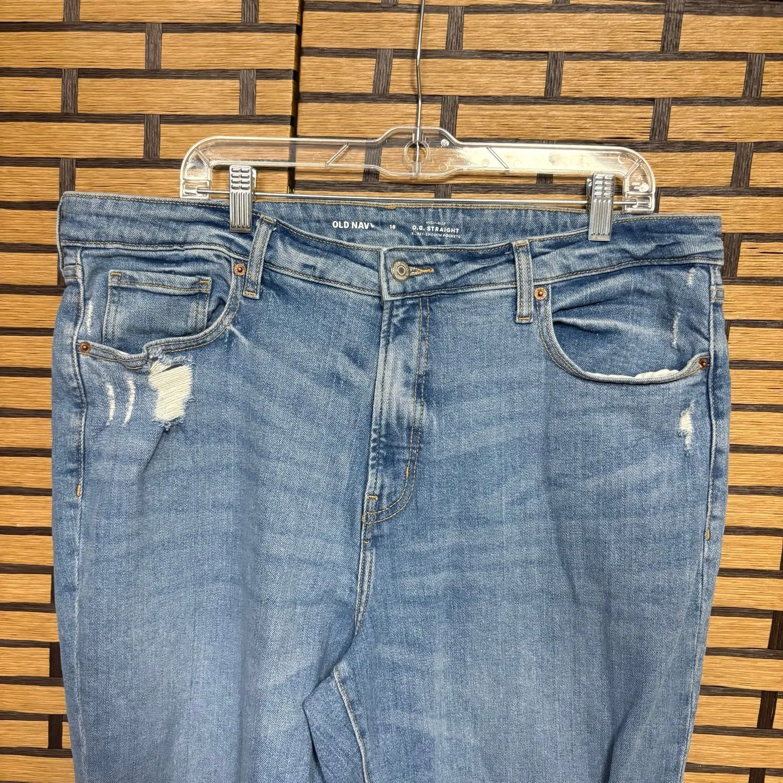 Old Navy OG‎ Straight Leg Jeans Size 18 - Image 3