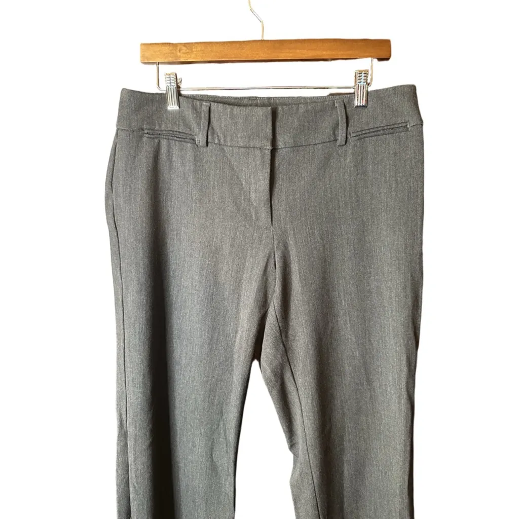 Loft Outlet Size 8 Gray Original Dress Trouser - Image 3