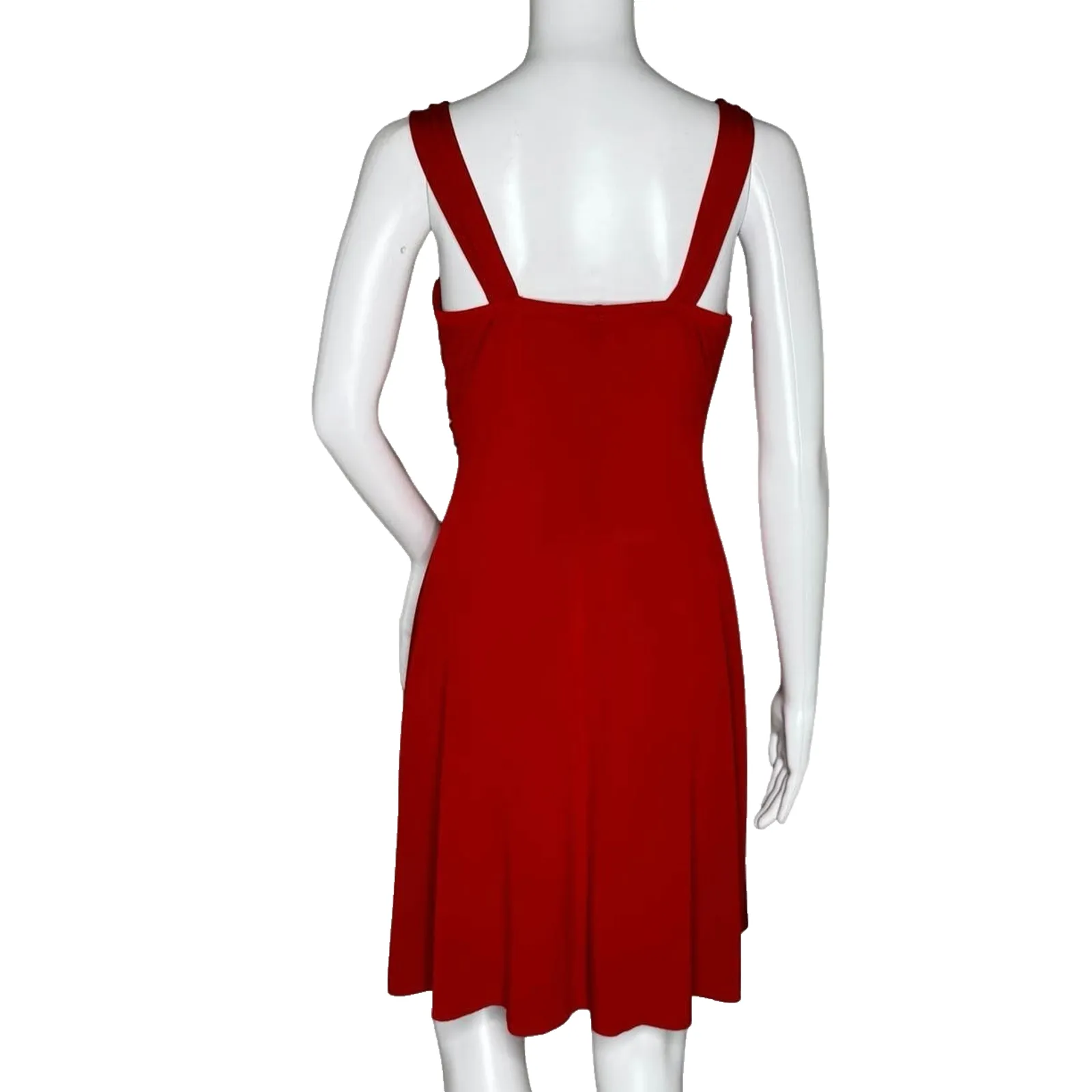 Fredericks of Hollywood Dress Womens XS‎ Red Sexy Retro Vintage Old Hollywood - Image 4