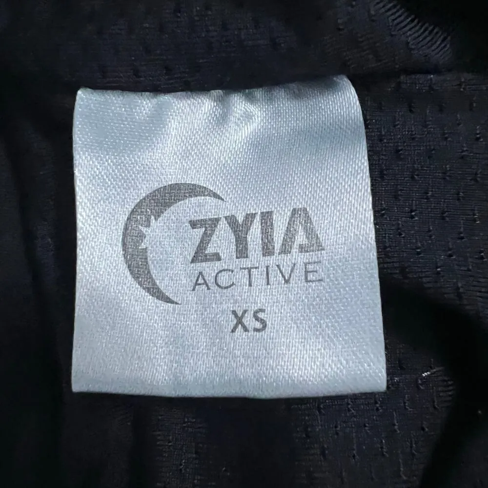 Zyia Active Black Mesh Energy Shorts Lined Size X‎ Small - Image 7