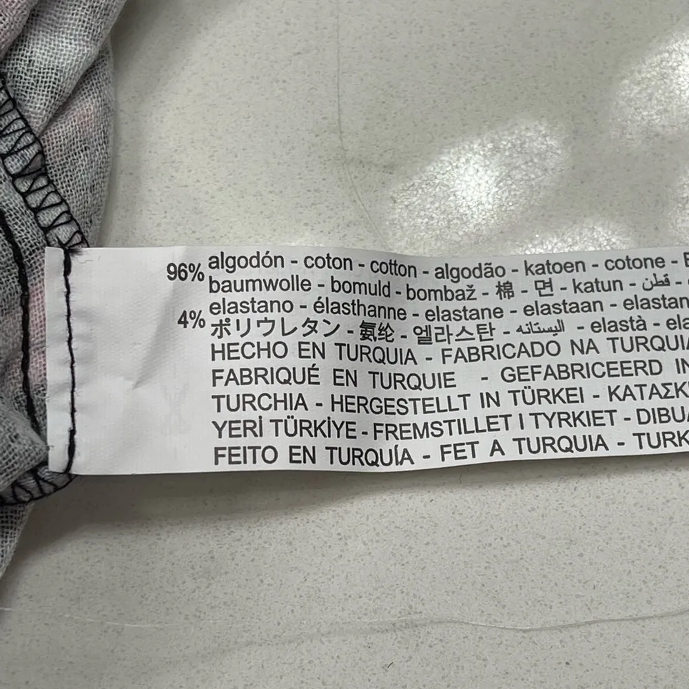 Zara Floral Cotton jumpsuit romper Overalls/Dungarees Sz L BLOGGERS FAVORITE new - Image 5