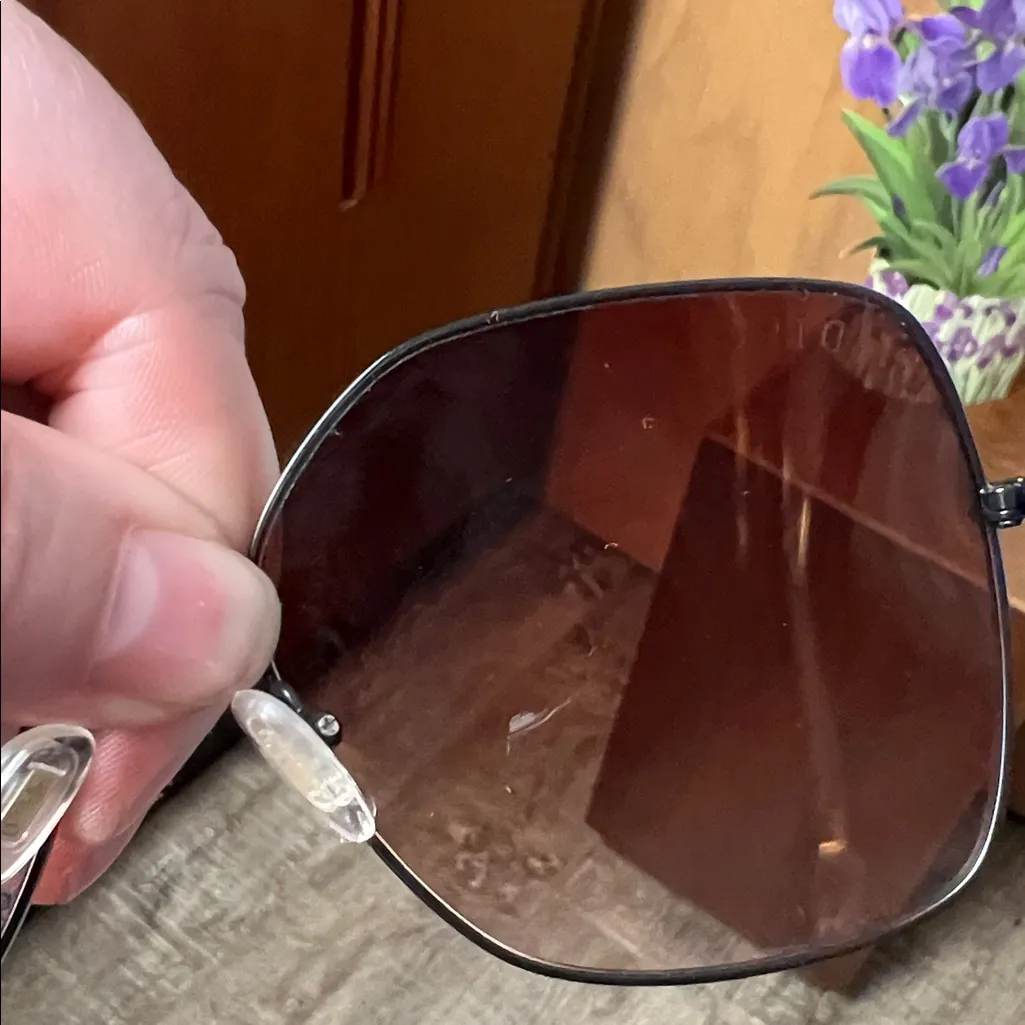 Diff  Eyewear Beatrice 59mm Square Black Brown Gradient Sunglasses - Image 6