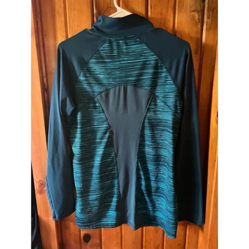 Champion Women's Pullover Size M‎ long  Sleeve Duo Dry 1/4 Zip - Image 2