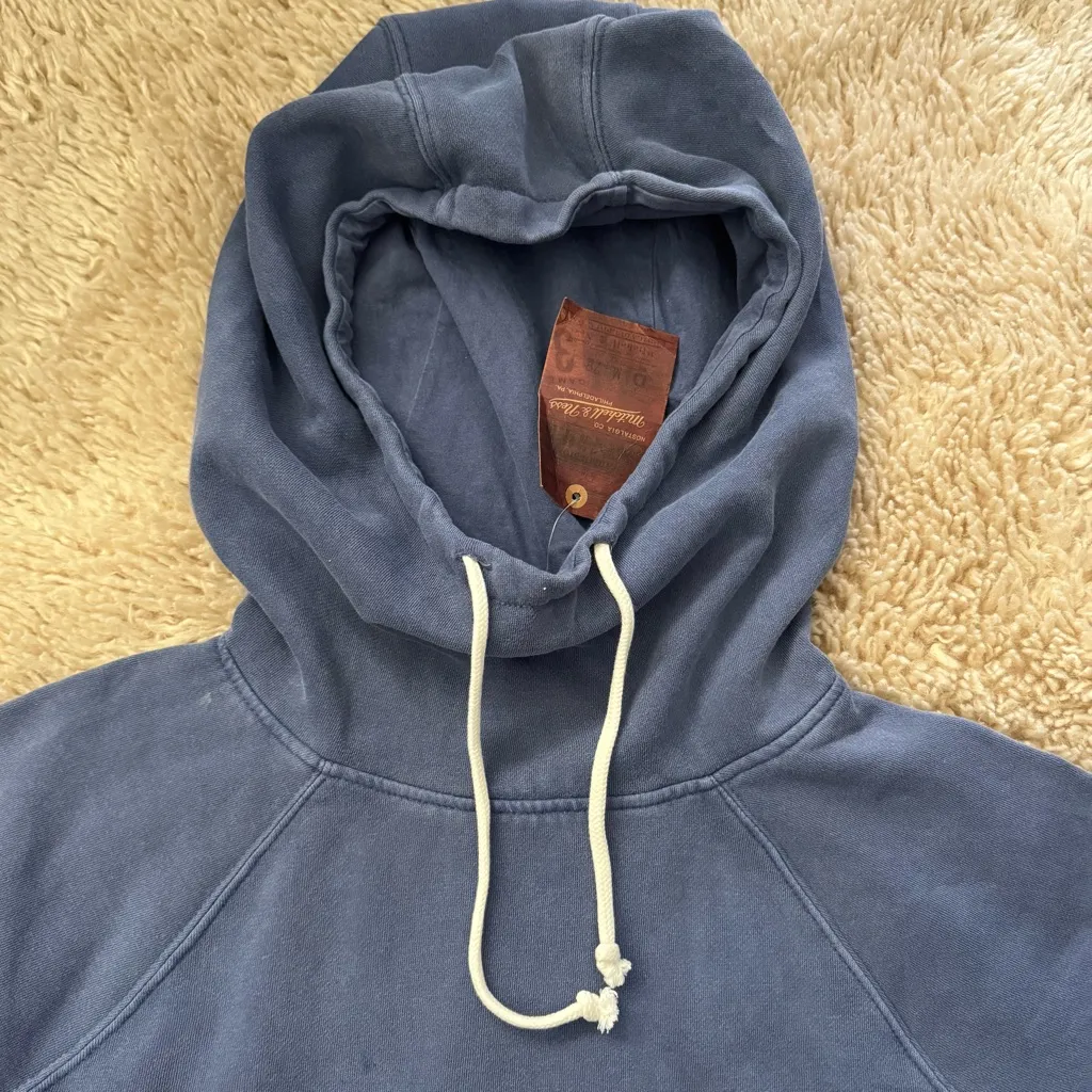 Men's Blue‎ Hoodie - Image 4