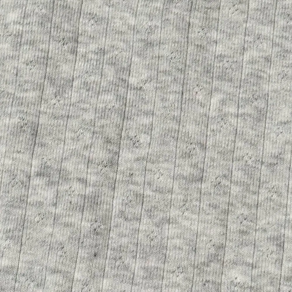 Brandy Melville Grey Ribbed Soft Sweatpants Women’s Small - Image 3