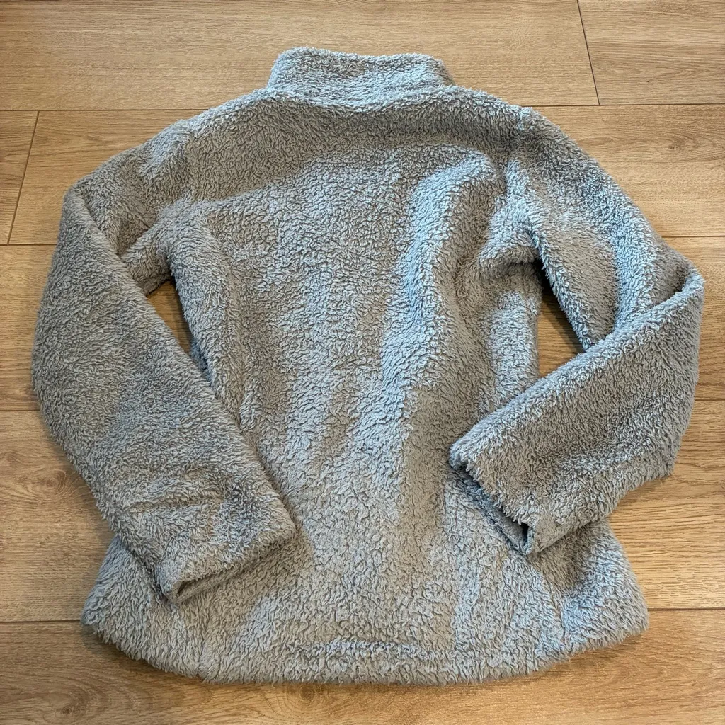 Patagonia Women’s Los Gatos Jacket Full Zip Sherpa Gray Size XS - Image 6