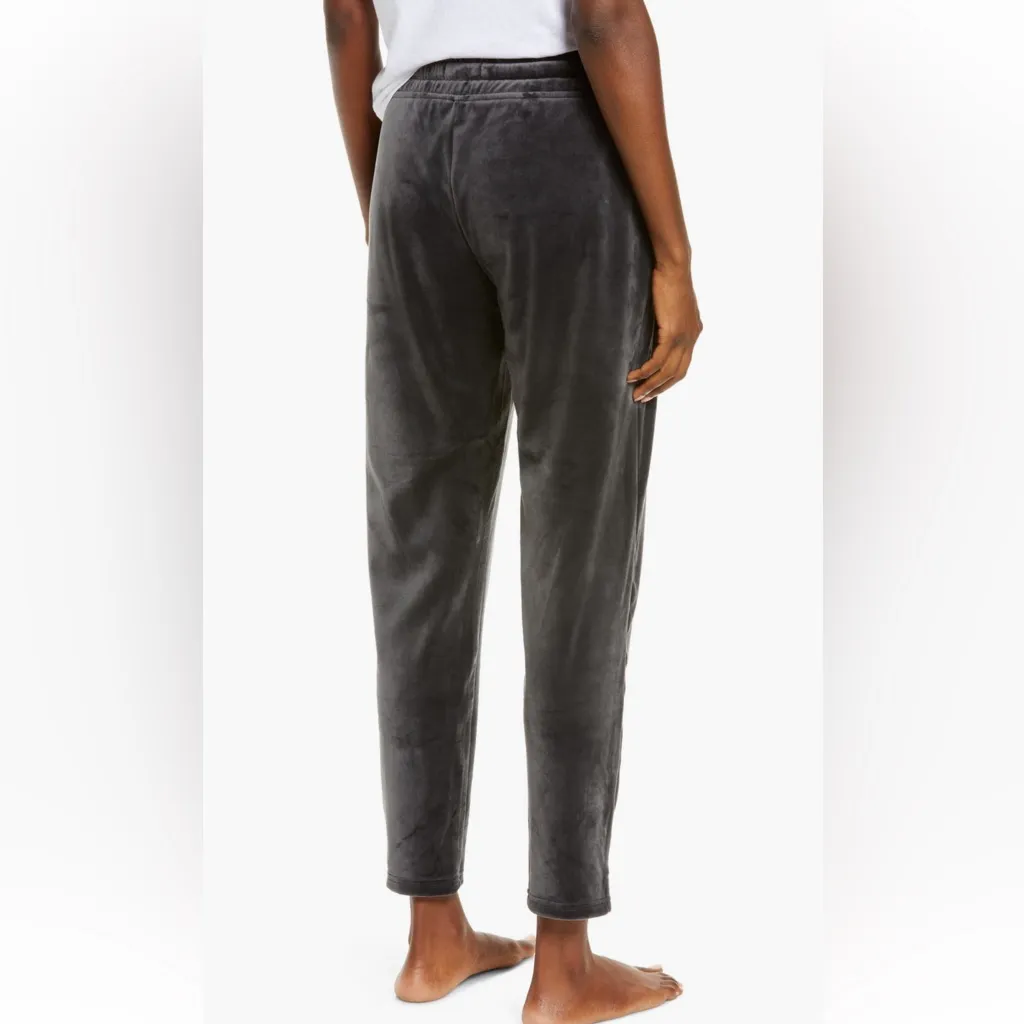 UGG Haydn Velour Sweatpants Ink Black Size Small - Image 2