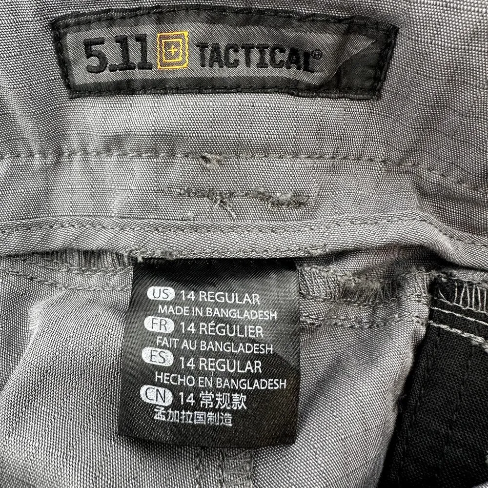 5.11 Tactical Stryke Pants 12-Pocket Mid Rise Straight Leg Gray Storm 14 NWT - Image 6