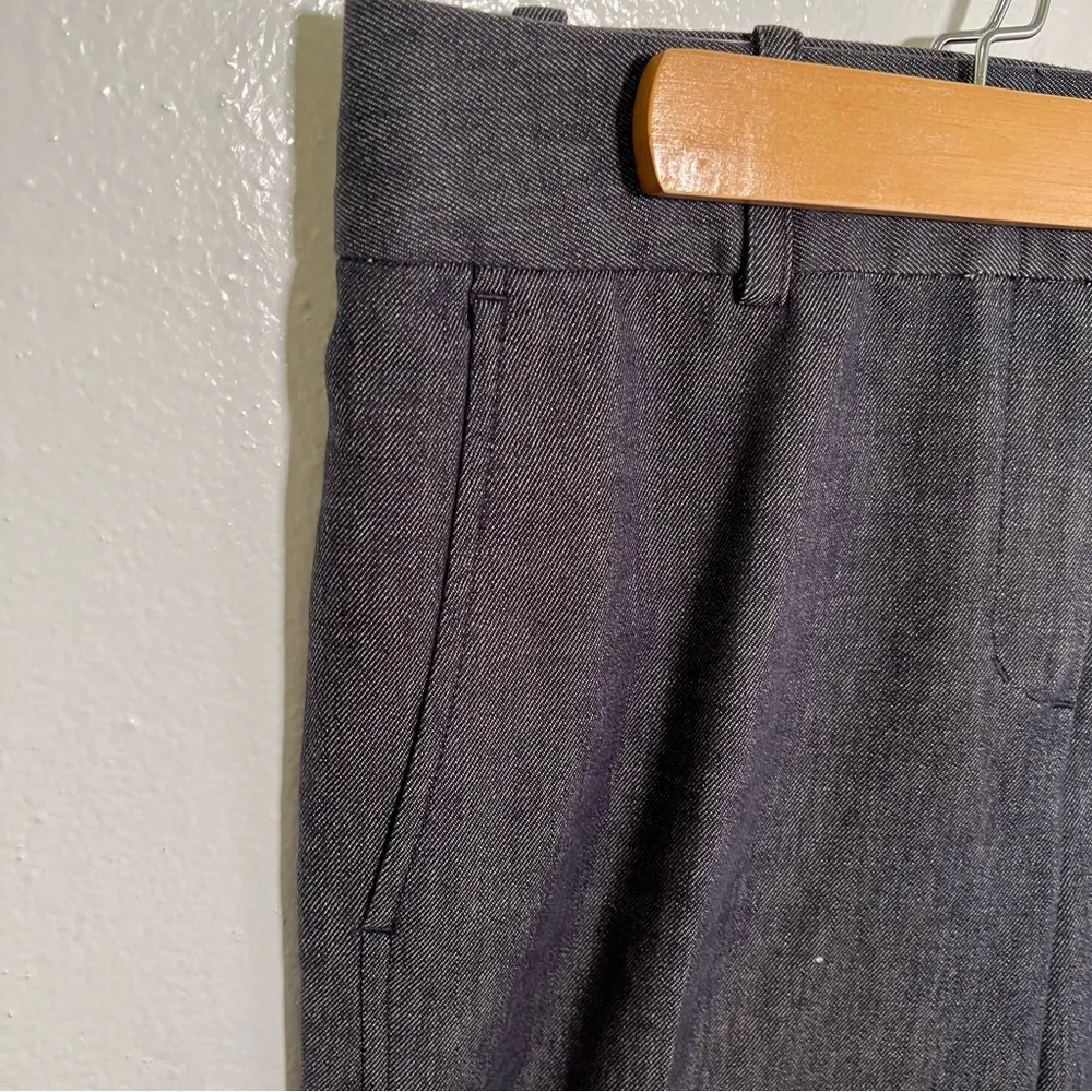 BCBGMaxAzria Behati Trousers Dark Gray Blue 2 - Image 5