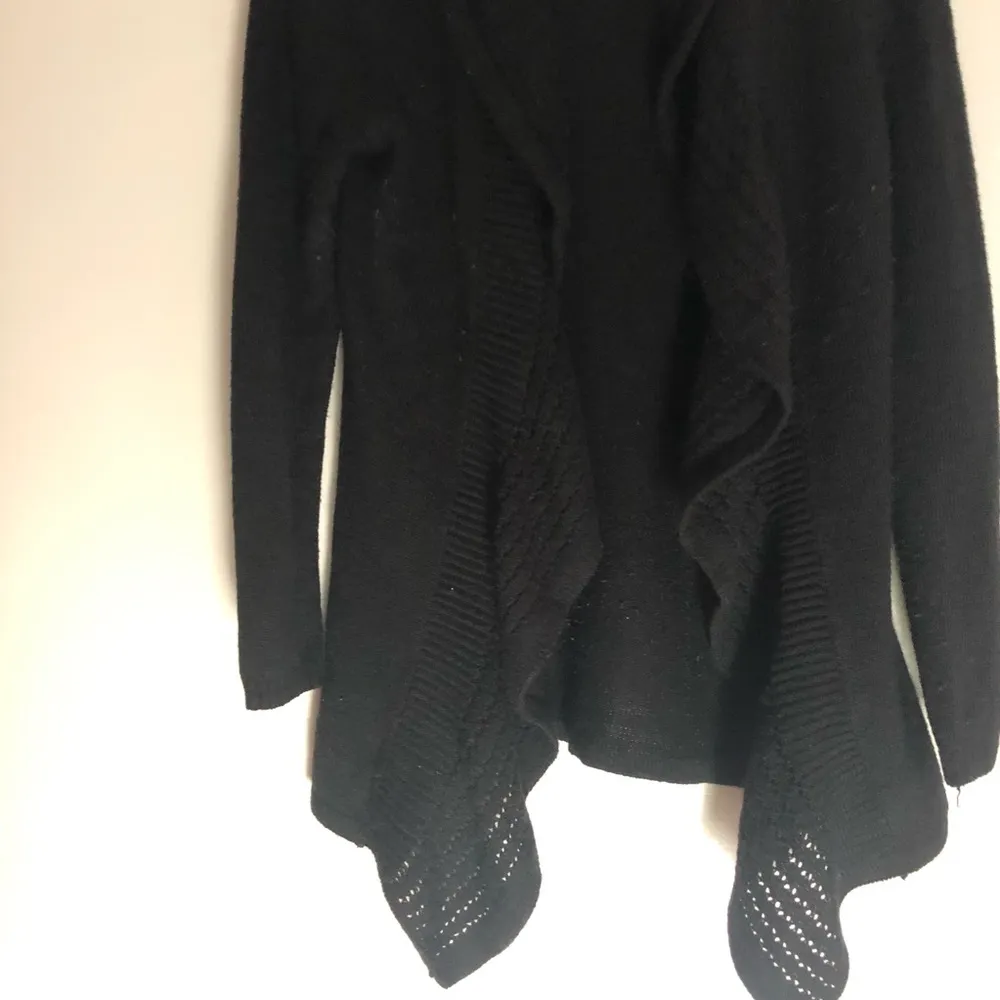 Black Cardigan Sweater - Image 2