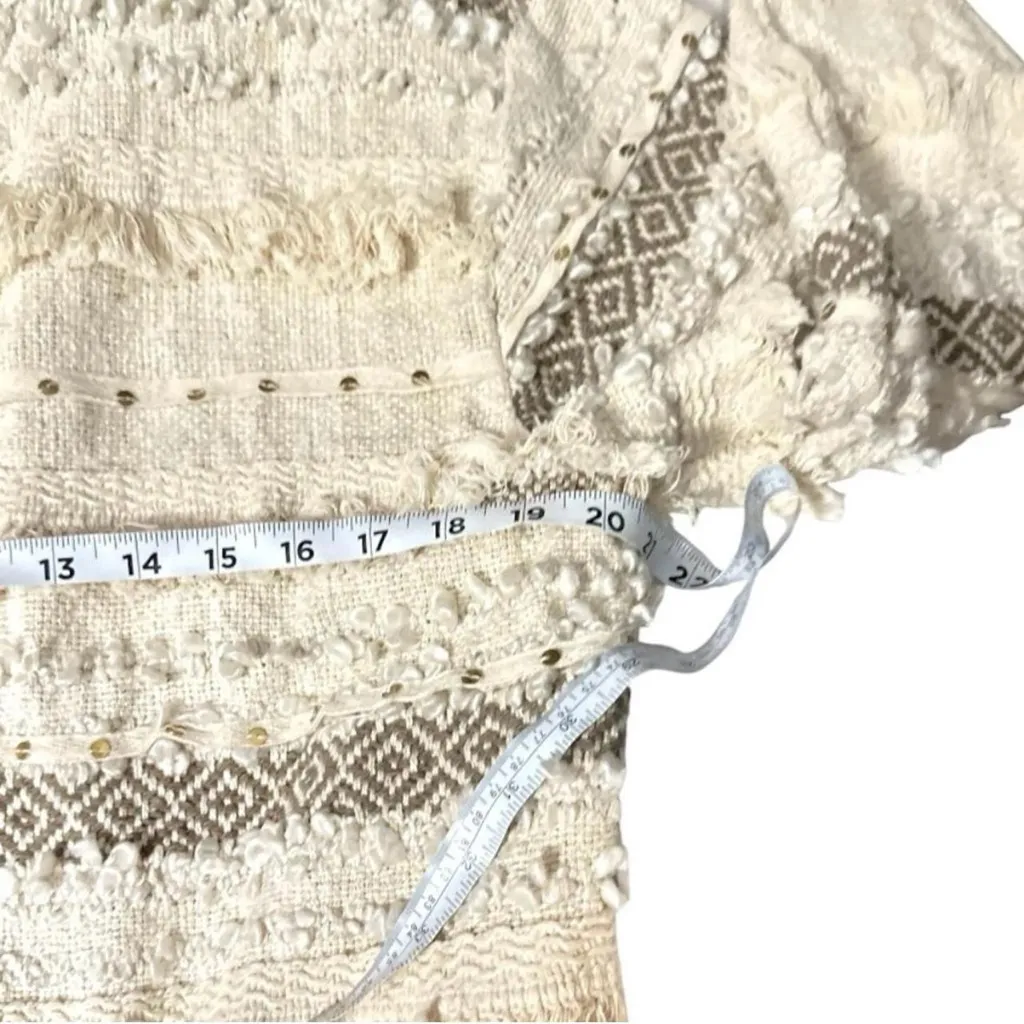 Viral Oversized Textured Knit Heavy Jacket Boho Chic  - Image 5