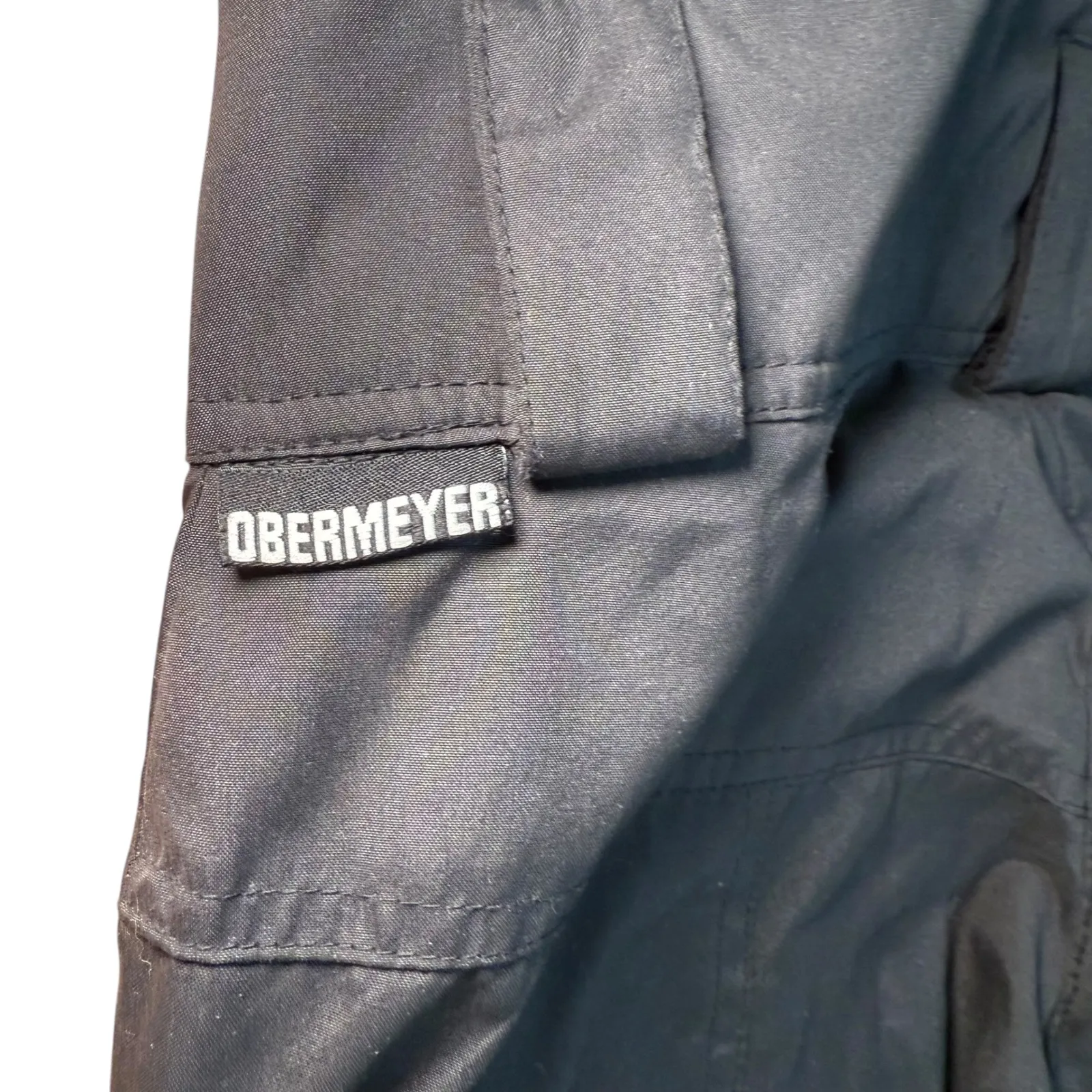 Obermeyer Women's Stirrup Ski Pants Black Insulated Winter Snow Sportswear Sz 8 - Image 7