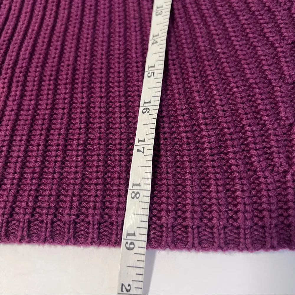 Apiece Apart Eco Nueva Merel sweater in wine tasting Sz XS - Image 8