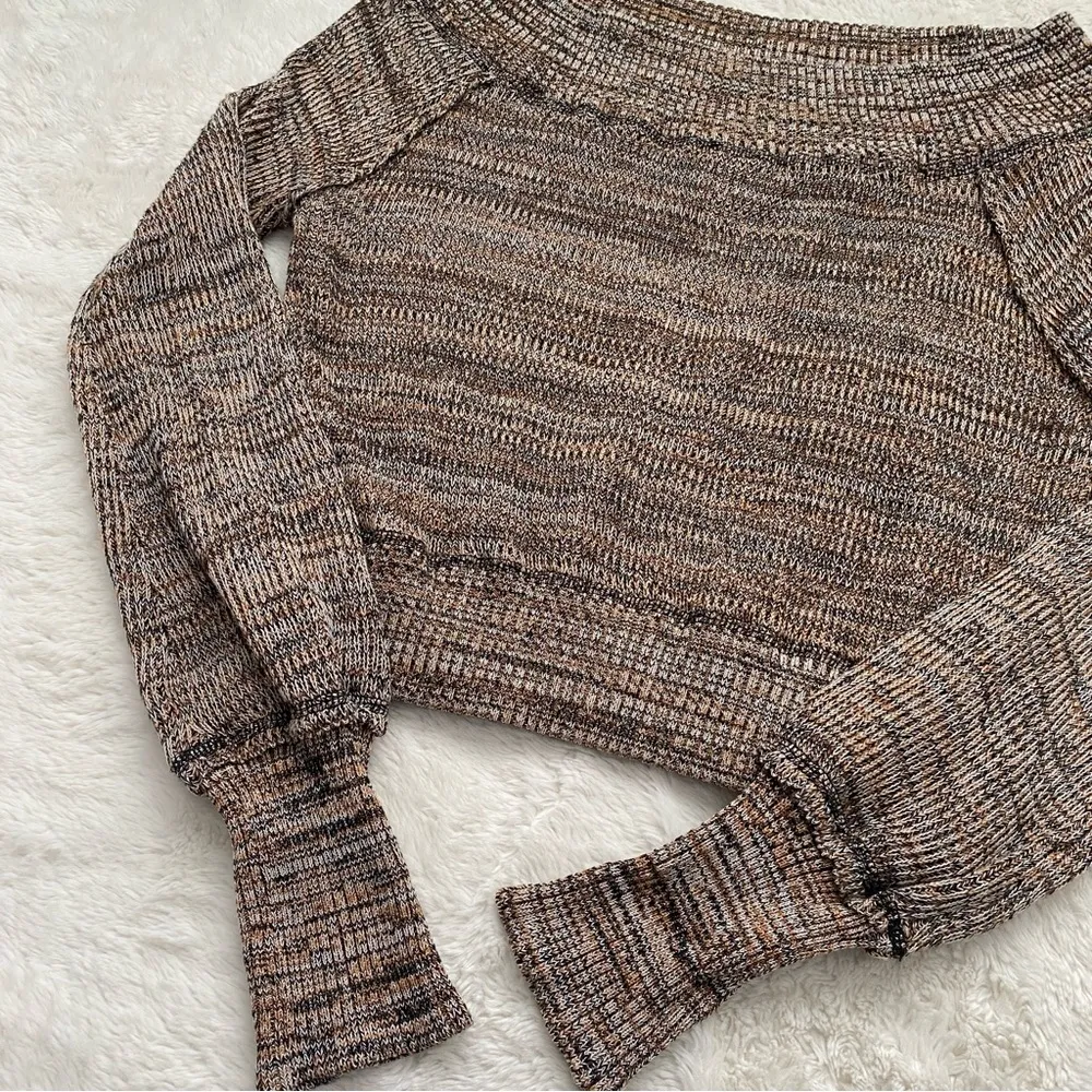 Free People  Sugar Rush Off The Shoulder Sweater - Image 3