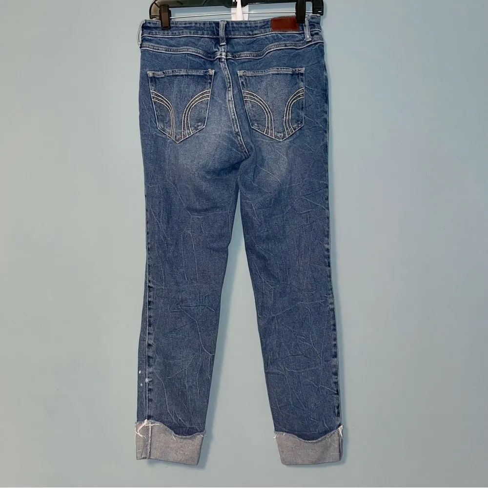 Hollister High Rise Super Skinny Crop Vintage Stretch Jeans Size 7R or W28 - Image 10