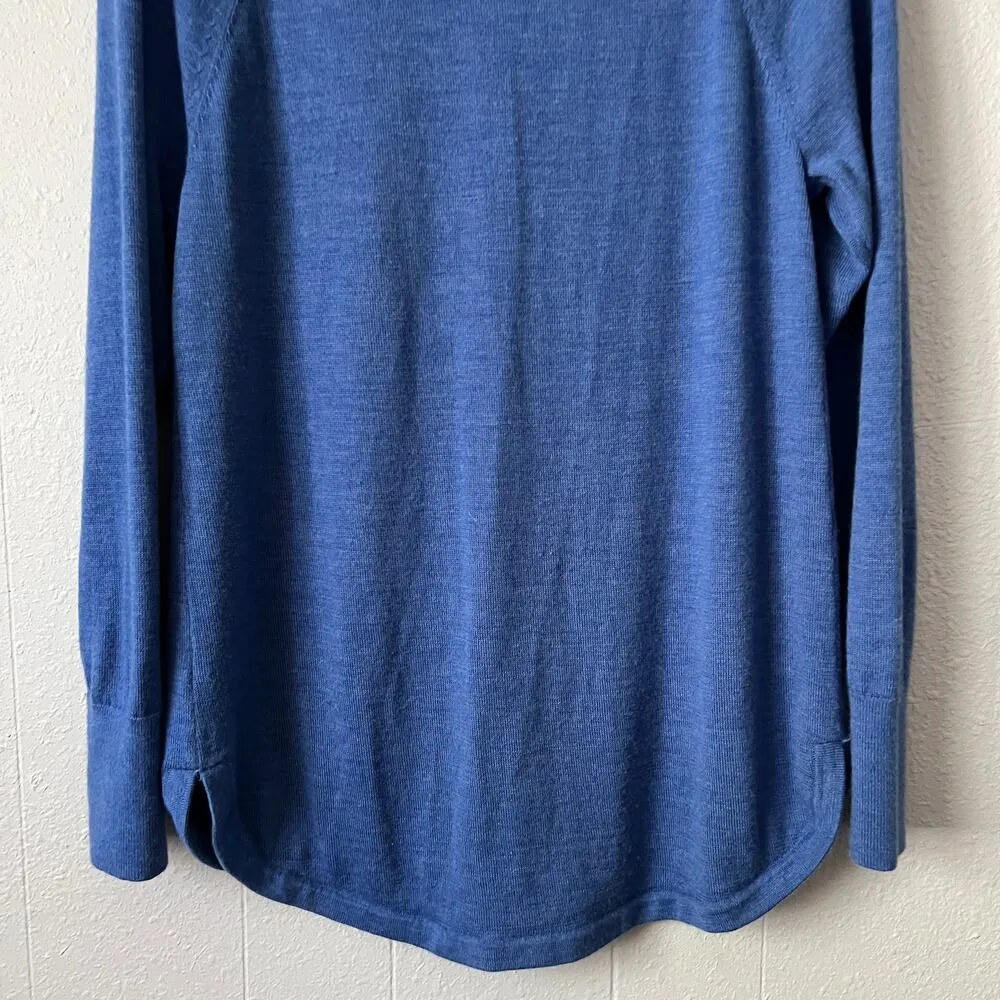 L.L. Bean Sweater Womens Large 100% Merino Wool Academia Career Preppy Casual - Image 7