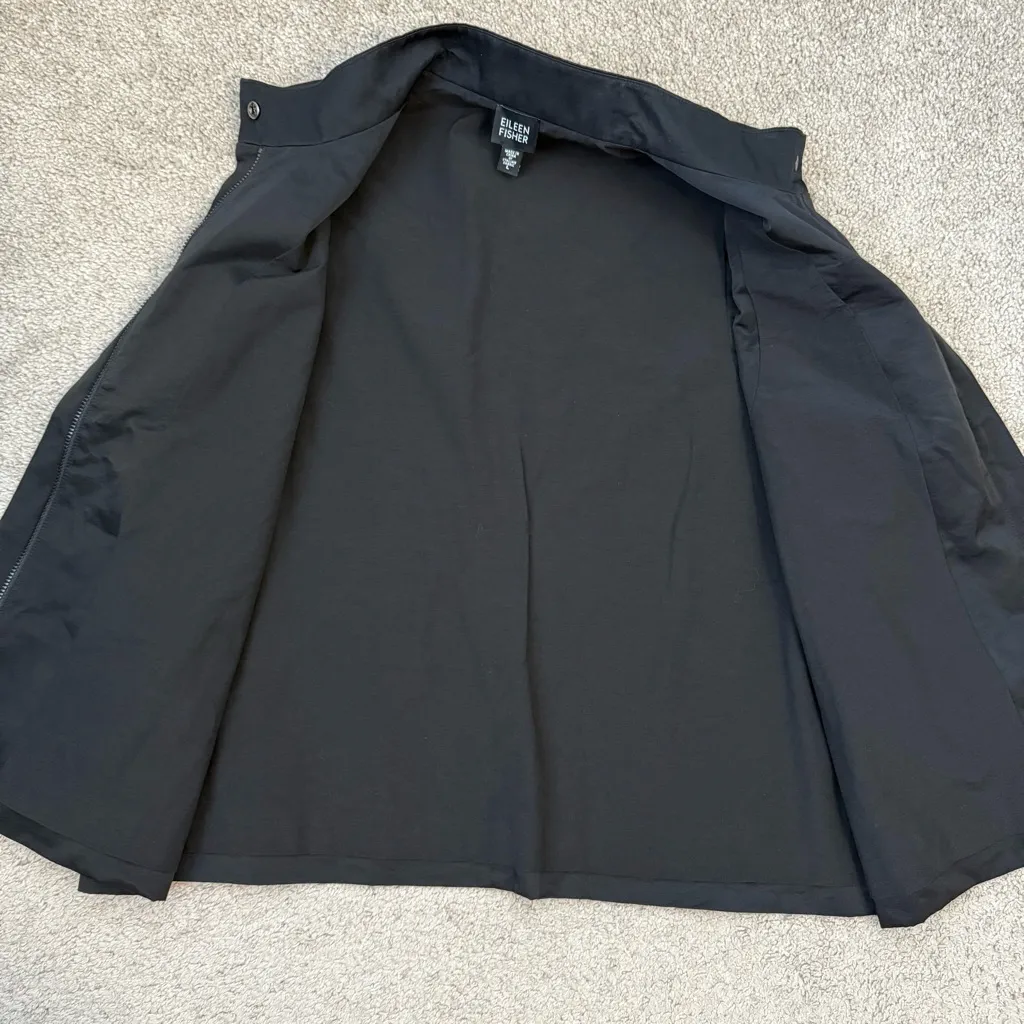 Eileen Fisher Vest Black L - Image 4