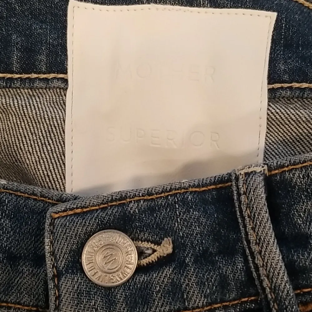 đź’•MOTHER SUPERIORđź’• The Hustler Ankle Fray Jeans ~ We All Scream 27 NWOT - Image 17