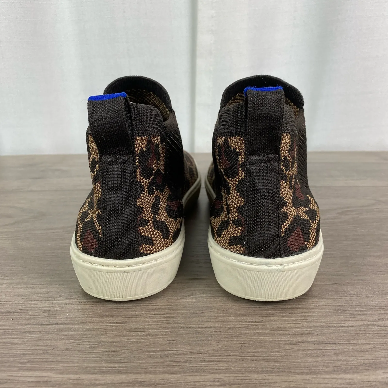 Rothy’s Wildcat Cheetah Print Chelsea Sneaker Sz.7.5 - Image 8
