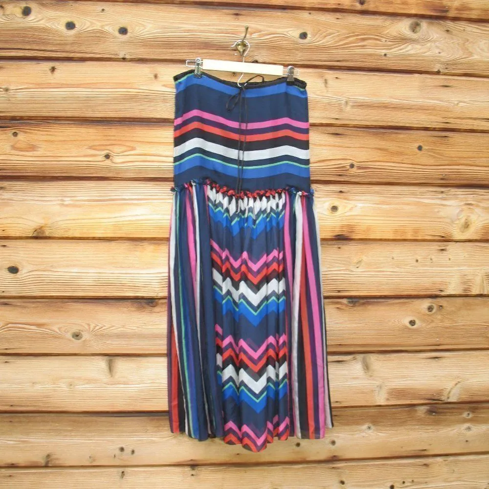 LAMB Gwen Stefani Silk Maxi Skirt - Image 3