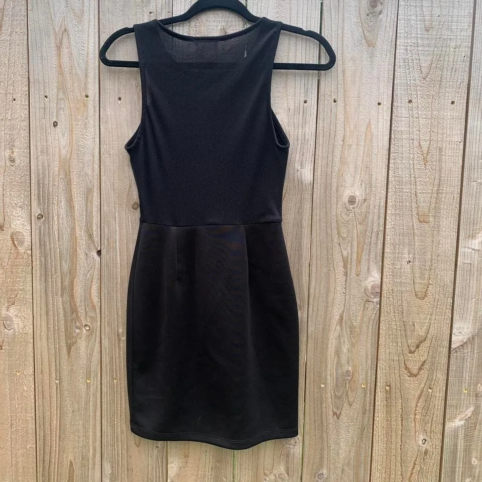 Vintage black strutt dress size small cocktail party date, sexy summer‎ - Image 5