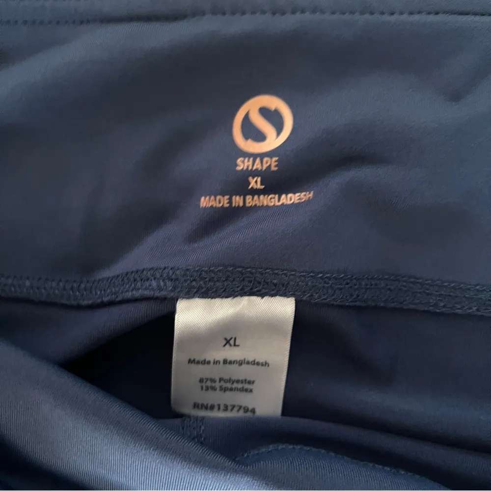 NWT Shape navy blue leggings Size XL - Image 4
