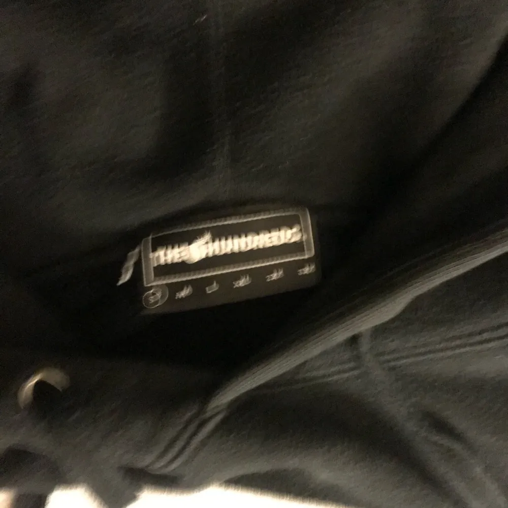 The Hundreds black graphic hoodie M - Image 2