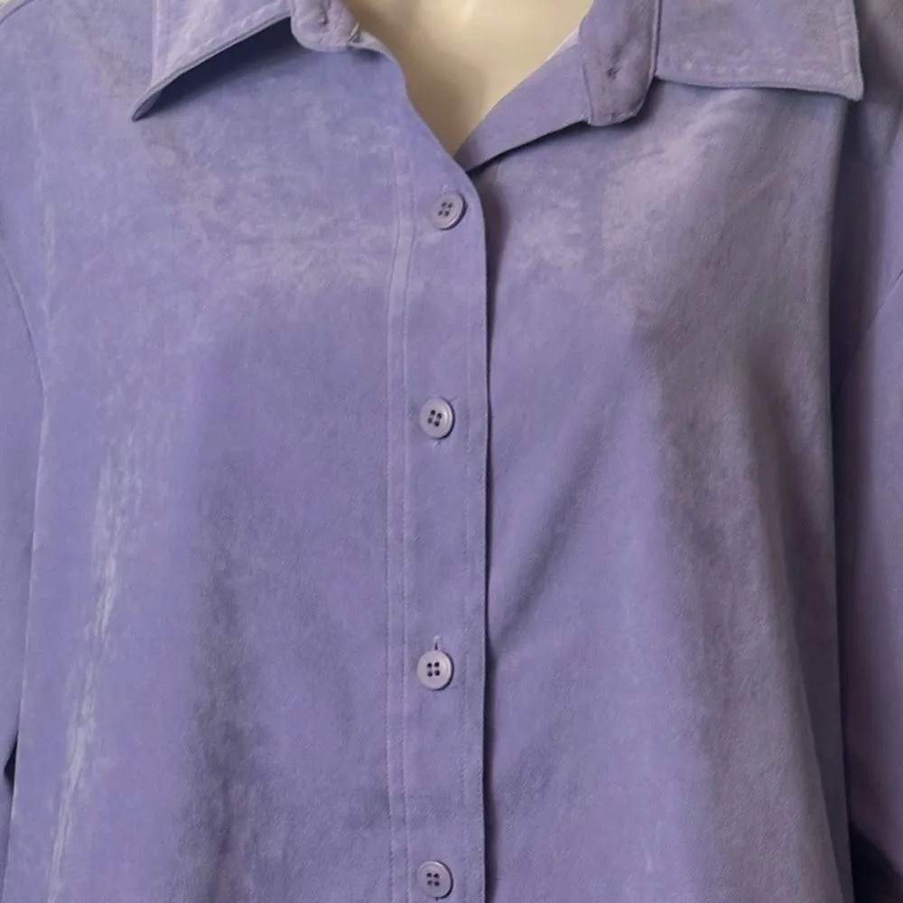 Faux Suede Shirt/Shacket‎ - Image 8