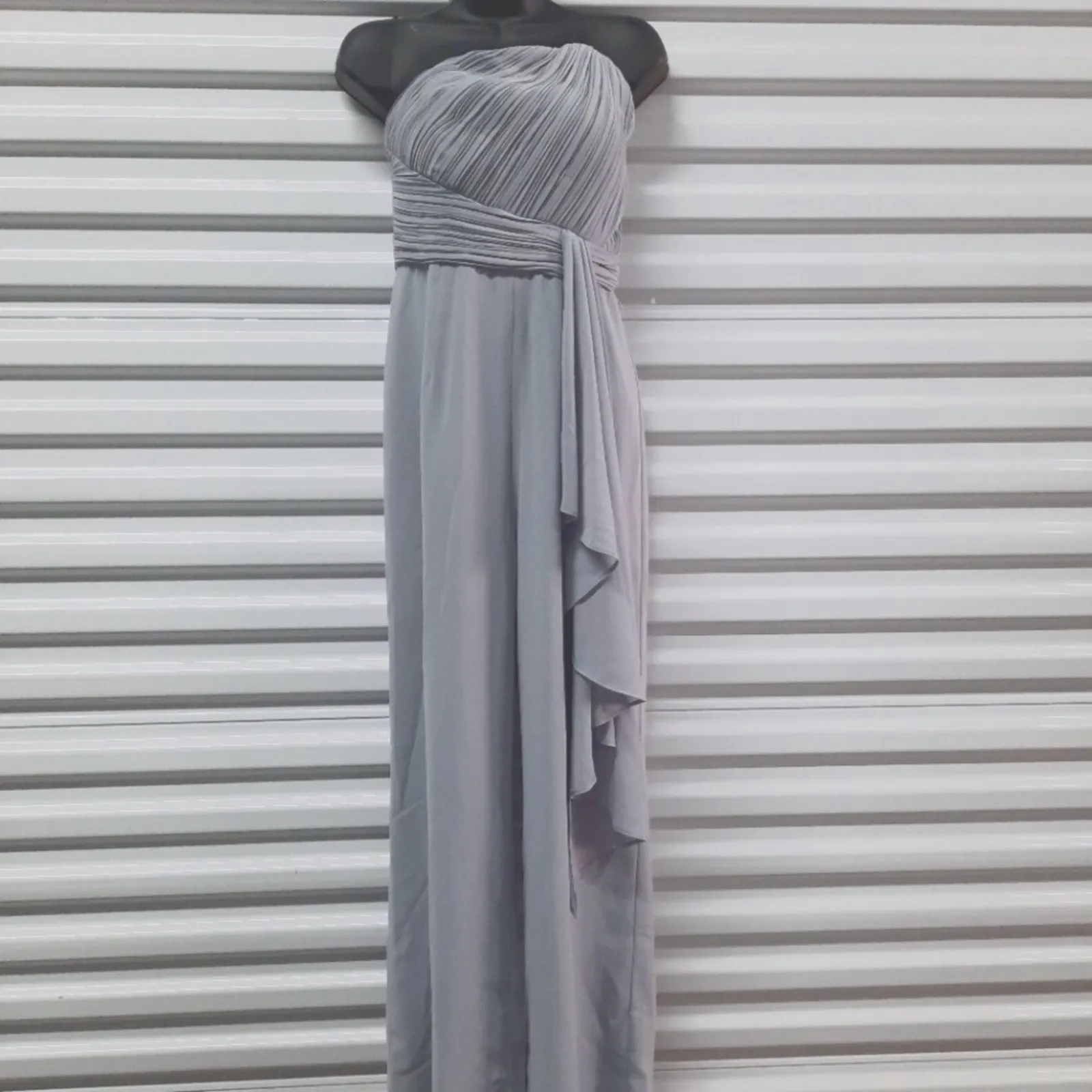 Lavish Alice Jumpsuit Womens Size 8 Gray Formal Pants Party Romantic Evening - Image 5