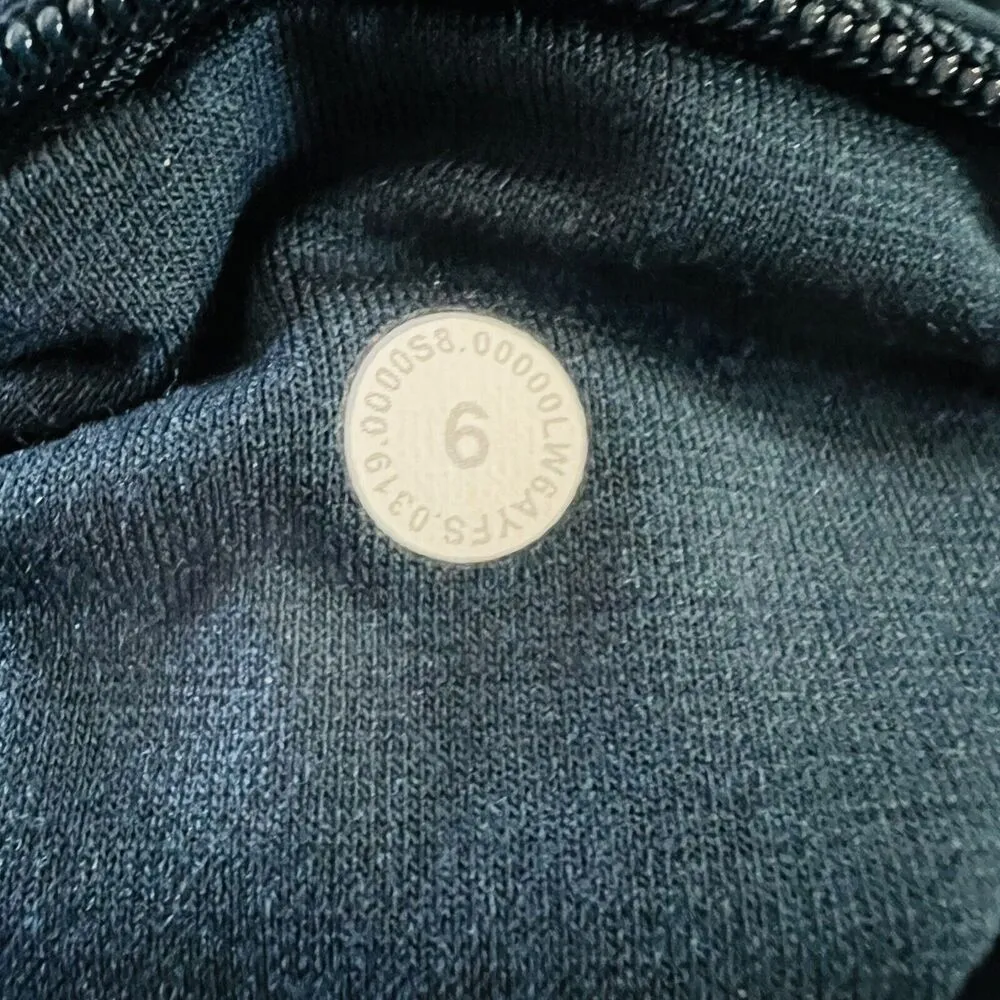 LULULEMON ATHLETICA Night Diver Always Airy HR Run Crop 19" Leggings - US 6 - Image 6