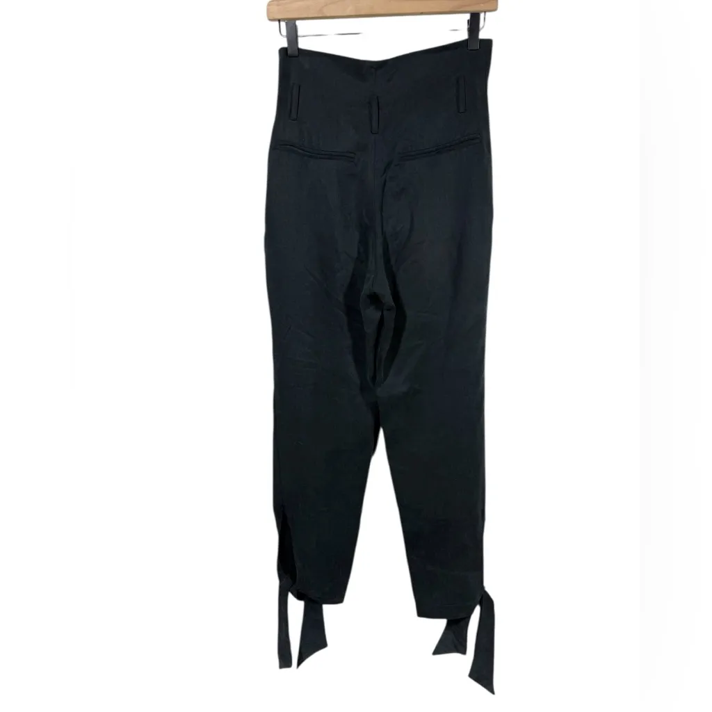 Reformation Avalon Pant Size 0 PETITE Black - Image 5