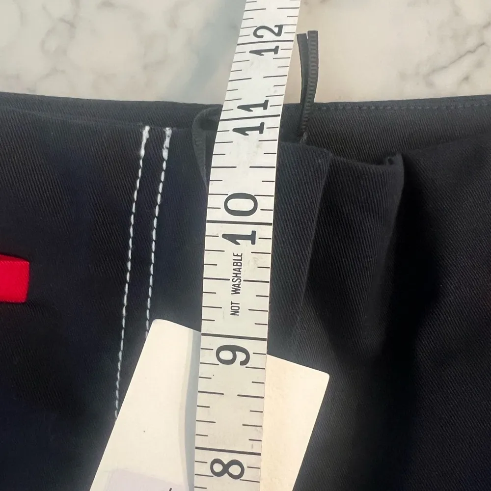 Serena Bute London Flyer trousers with contrast pockets 6 US size 2 New Pants Blue - Image 13