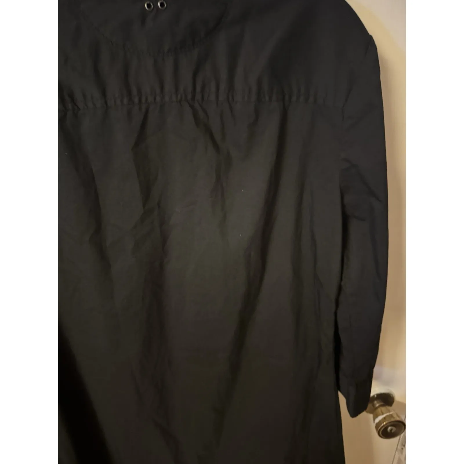 Converse Women's  All Star Black 3/4 Sleeve Cotton Shirt Dress - Image 11