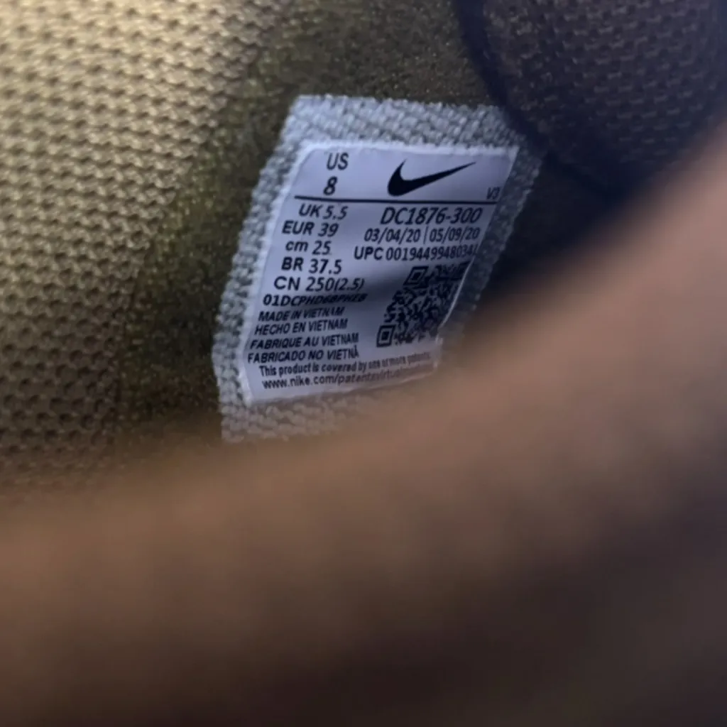 Nike Air Force 1 Shadow Olive Flak Women’s 8 - Image 7