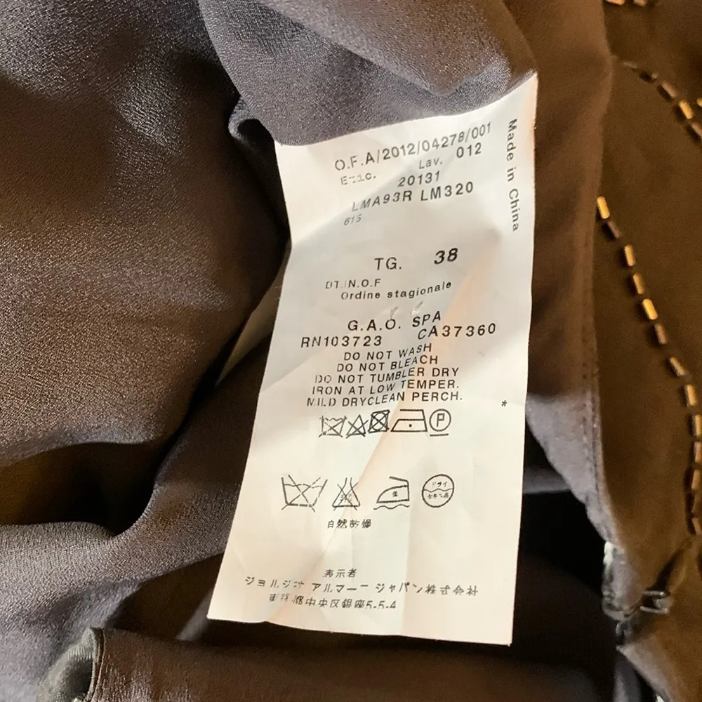 NWT  Size 38 Silver Beaded Cocktail Dress (Damaged) - Image 11