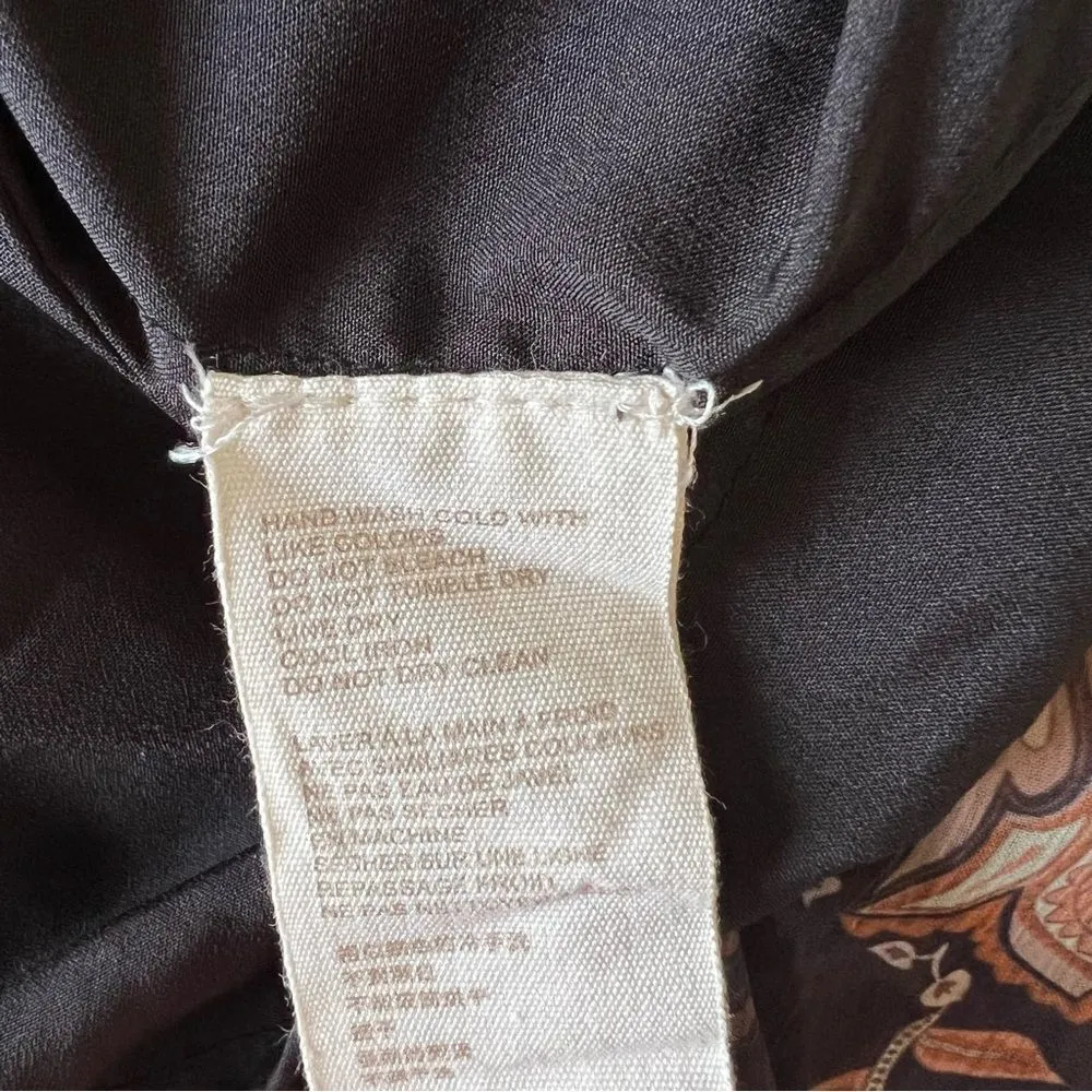 Anthropologie Let Me Be Square-Neck Smocked Boho Maxi Dress NEW Size XS - Image 12