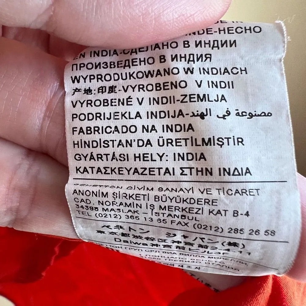 United Colors of Benetton Womens Short Sleeve Blouse Size‎ Medium Bright Pink - Image 4