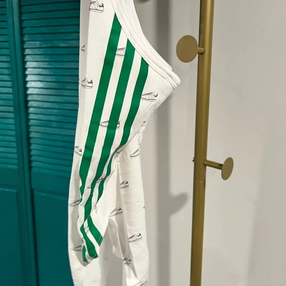 Adidas NWT Women's White and Green running bodysuit - small - Image 5
