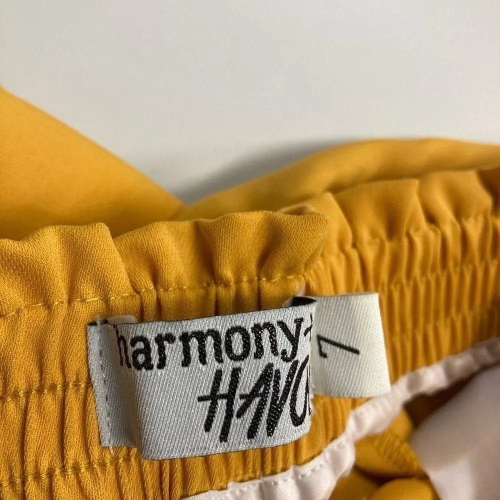 ‎HARMONY HAVOC,Capri Pants, Mustard, Size 7, - Image 3