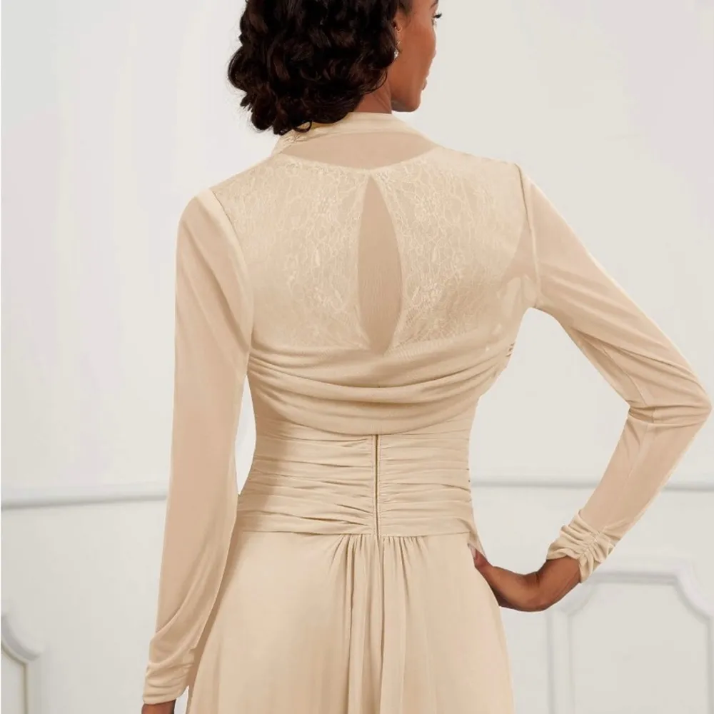 NEW Nude Sheer Wrap Size M - Image 2