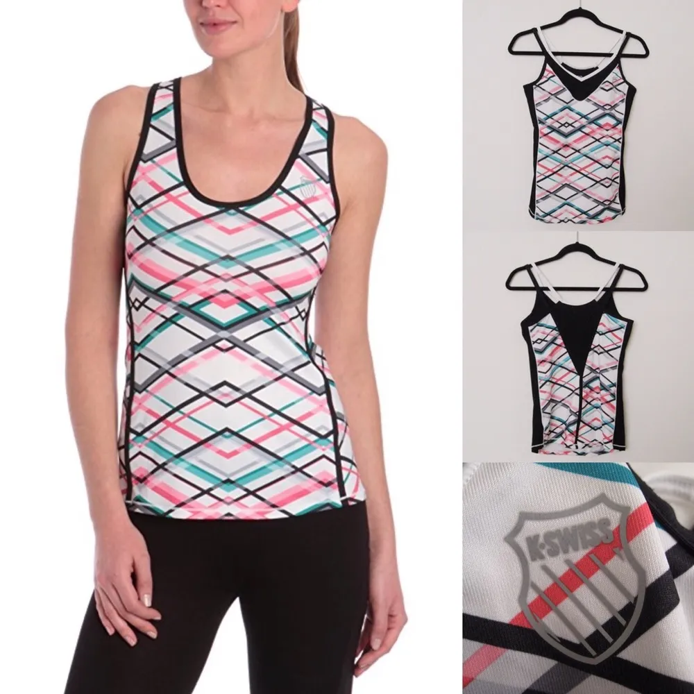 K Swiss Racerback Shell Tank Top S - Image 4