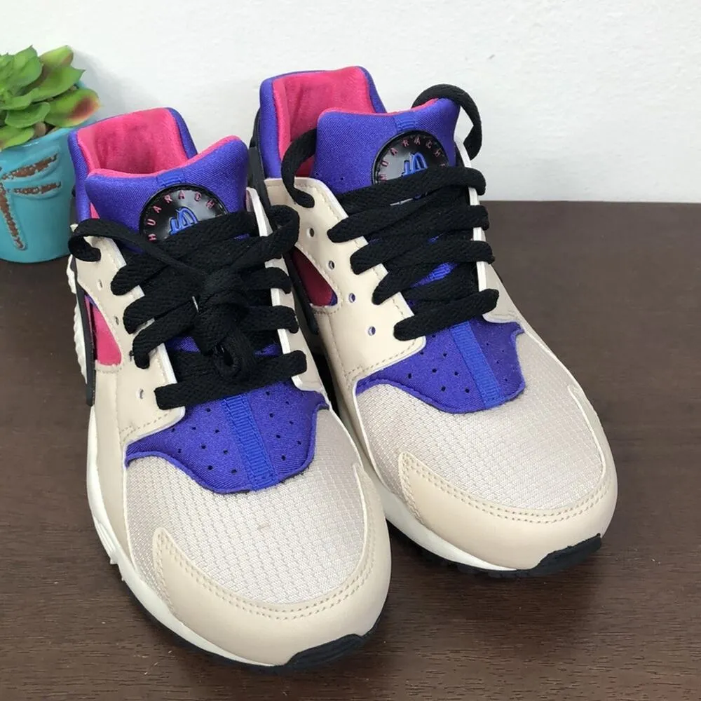 NEW Nike Huarache Run GS 'Desert Sand' Sneakers 654275-036 Size 5Y Women's 6.5 - Image 2