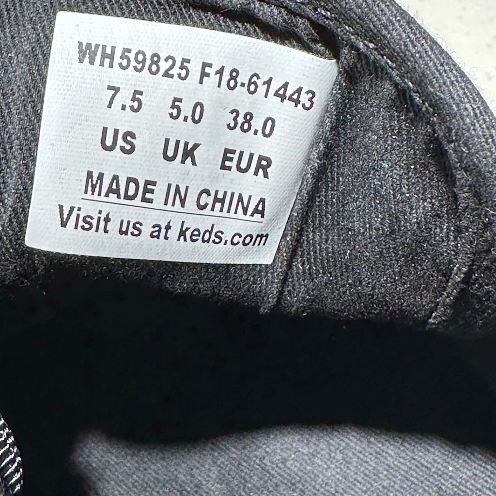 KEDS X KATE SPADE NEW YORK Kickstart Genuine Calf Hair Sneaker Cheetah Print 7.5 - Image 8